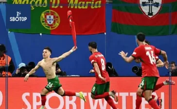 SBOTOP: Francisco Conceicao's Late Heroics Secure Portugal's 2-1 Victory Over Czech Republic on Ronaldo's Historic Night