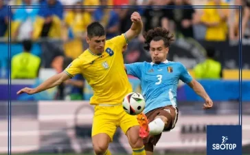 SBOTOP Euro 2024 Exit: Ukraine Knocked Out After Frustrating Draw with Belgium