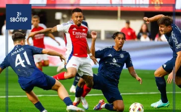 SBOTOP Arsenal 2-1 Manchester United: Preseason Victory Marred by Injuries to Hojlund and Yoro