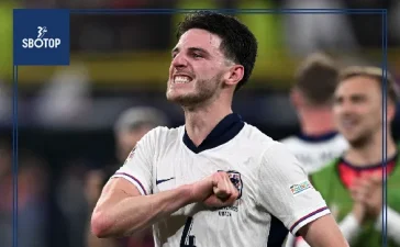 SBOTOP Declan Rice on Euro 2024 Final: England's Chance to Create History Against Spain