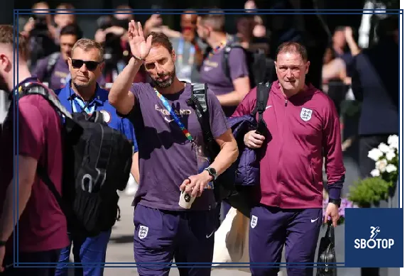 SBOTOP England's Team Depart Berlin Hotel After Euro 2024 Final Defeat