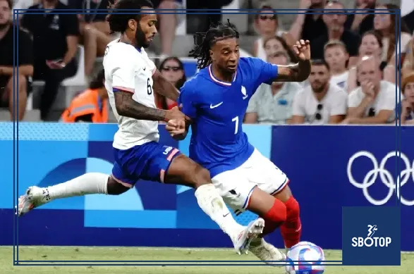 SBOTOP Michael Olise Shines as France Defeats United States in Men's Group A Opener