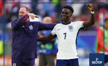 SBOTOP: England's Bullish Confidence Led to Shoot-Out Success, Says Bukayo Saka