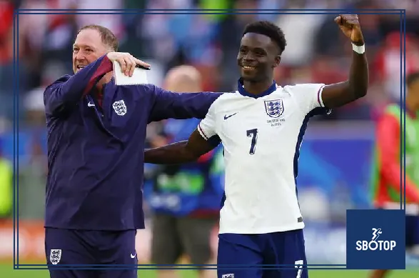 SBOTOP: England's Bullish Confidence Led to Shoot-Out Success, Says Bukayo Saka