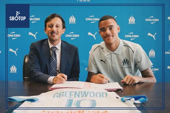 SBOTOP: Manchester United Completes Record-Breaking Sale of Mason Greenwood to Marseille