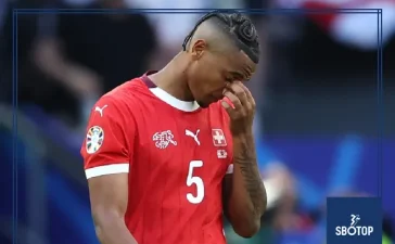 SBOTOP: Manuel Akanji on Penalty Miss: 'Feels Like I Let the Whole Country Down