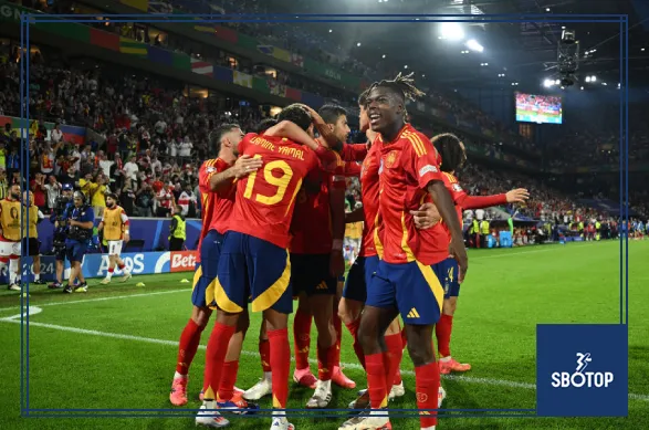 SBOTOP: Spain Overwhelms Georgia While England Rallies Late to Defeat Slovakia