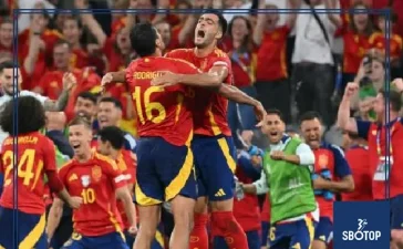 SBOTOP: Spain Triumphs Over France: Lamine Yamal's Wondergoal Seals 2-1 Comeback Victory