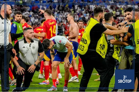 SBOTOP: Spain's Captain Alvaro Morata Injured by Security Guard Amid Euro 2024 Celebrations