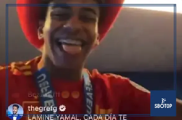 SBOTOP: Yamal’s Accidental Instagram Live from Spain’s Celebratory Dressing Room