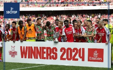 SBOTOP: Arsenal Clinch Eighth Emirates Cup with a 2-0 Victory Over Lyon