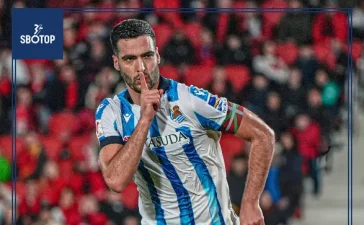 SBOTOP: Arsenal in Negotiations with Real Sociedad for Mikel Merino After Euro 2024 Heroics