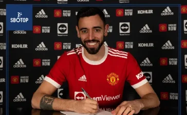 SBOTOP: Bruno Fernandes Signs New Contract with Manchester United Until 2027