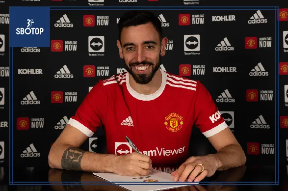 SBOTOP: Bruno Fernandes Signs New Contract with Manchester United Until 2027