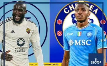 SBOTOP: Chelsea and Napoli Set for Crucial Talks Over Victor Osimhen and Romelu Lukaku Transfers