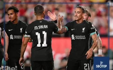 SBOTOP: Liverpool Dominate Manchester United in 3-0 Pre-Season Victory