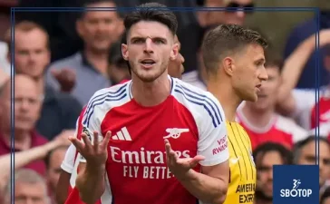 Declan Rice's Controversial Red Card Sparks Outrage Among Arsenal Fans Arsenal’s Declan Rice faced a controversial red card in the Gunners' 2-1 defeat to Brighton on