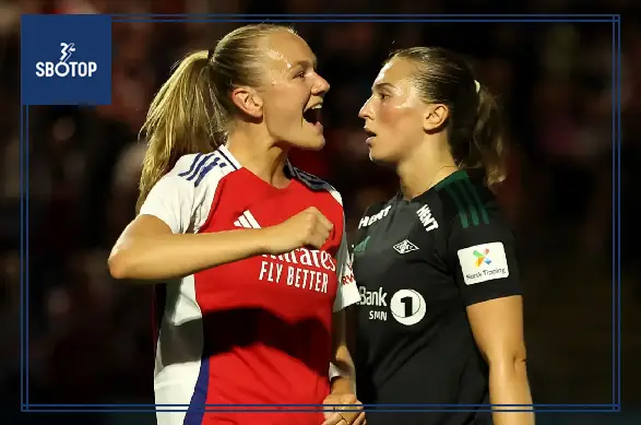 SBOTOP Arsenal Shine in Women’s Champions League: Maanum’s Early Goal Secures Victory Over Rosenborg