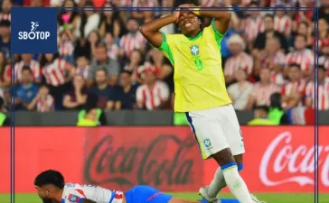 SBOTOP Brazil's World Cup Hopes in Jeopardy After 1-0 Defeat to Paraguay: Fourth Loss in Five Qualifiers