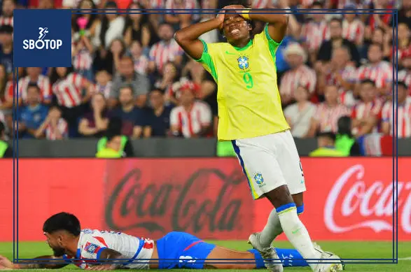 SBOTOP Brazil's World Cup Hopes in Jeopardy After 1-0 Defeat to Paraguay: Fourth Loss in Five Qualifiers