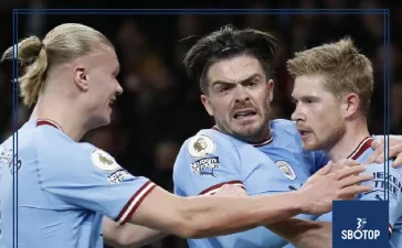 SBOTOP Manchester City’s 3-1 Victory Over West Ham: Haaland’s Hat-Trick Shines as De Bruyne and Grealish Excel