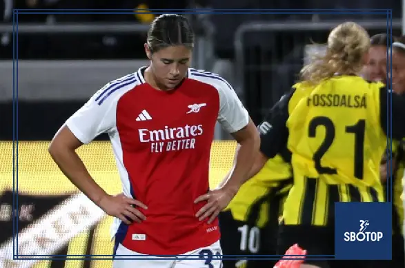 SBOTOP: Arsenal Frustrated in Defeat to BK Hacken in Women’s Champions League Qualifier