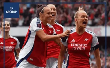 SBOTOP: Arsenal's Resilient Comeback Secures Women's Champions League Spot with 4-1 Victory Over Hacken