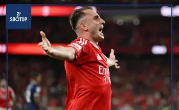 SBOTOP: Benfica Triumphs 2-1 as Kerem Akturkoglu Makes a Mark in European Football