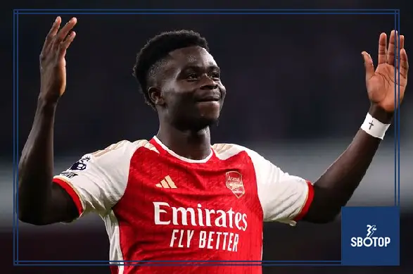 SBOTOP: Bukayo Saka Fit for Arsenal's Champions League Opener Against Atalanta, Confirms Arteta