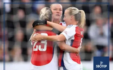 SBOTOP: Frida Maanum’s Strike Seals Arsenal’s First WSL Win of the Season in 1-0 Victory Over Leicester City