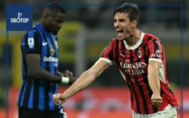 SBOTOP: Gabbia’s Last-Minute Heroics Lift AC Milan to Derby Victory Against Inter