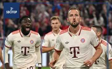 SBOTOP: Harry Kane Breaks Wayne Rooney’s Champions League Record with Four-Goal Haul in Bayern’s 9-2 Victory Over Dinamo Zagreb