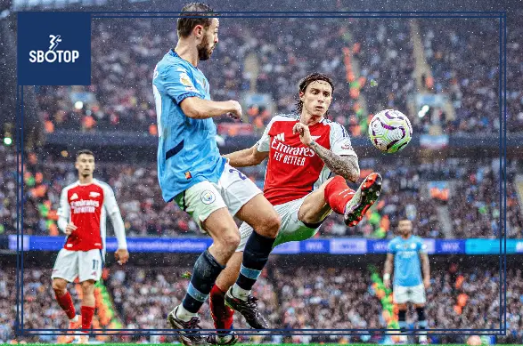 SBOTOP: Manchester City vs Arsenal Ends in 2-2 Draw After Late John Stones Equaliser