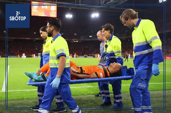 SBOTOP: Nathan Ake Stretchered Off During Netherlands' Nations League Draw with Germany