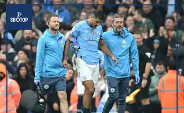 SBOTOP: Rodri Faces Lengthy Recovery as Man City Midfielder Requires Surgery