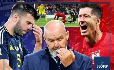 SBOTOP: Scotland's Heartbreak Continues with Stoppage-Time Defeat Against Poland in Nations League Clash