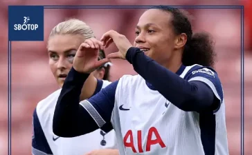 SBOTOP: Tottenham Thrashes Crystal Palace 4-0 in WSL Season Opener