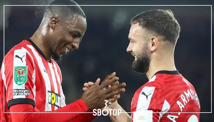 SBOTOP: Southampton Edges Past Stoke 3-2 with Bree's Late Goal | Secures Spot in Carabao Cup Quarter-Finals