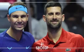 SBOTOP Six Kings Slam: Novak Djokovic Triumphs Over Rafael Nadal in Their Final Showdown of Tennis Legends