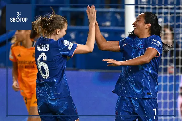 SBOTOP: Chelsea Open Women's Champions League Campaign with Narrow 3-2 Win Over Real Madrid