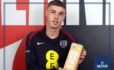 SBOTOP: Cole Palmer Named England Men's Player of the Year for 2023-24