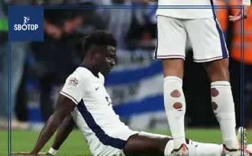 SBOTOP: Concern for Bukayo Saka as England’s Loss to Greece Highlights Injury Issues