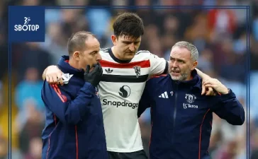 SBOTOP: Harry Maguire Sidelined for Weeks Following Injury Against Aston Villa