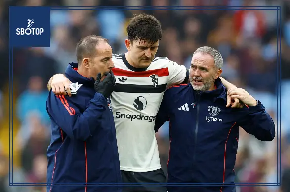 SBOTOP: Harry Maguire Sidelined for Weeks Following Injury Against Aston Villa