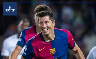 SBOTOP: Lewandowski Double Leads Barcelona to Dominant 5-0 Win Over Young Boys in Champions League