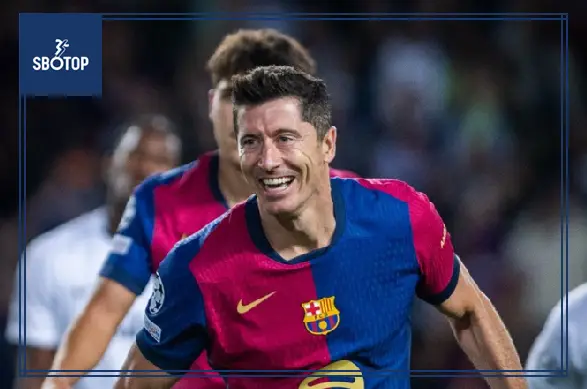 SBOTOP: Lewandowski Double Leads Barcelona to Dominant 5-0 Win Over Young Boys in Champions League