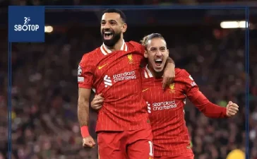 SBOTOP: Mac Allister and Salah Shine as Arne Slot Secures First Home Champions League Win with Liverpool