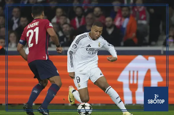 SBOTOP: Real Madrid Stumbles in Champions League as Lille Secures Shocking Victory