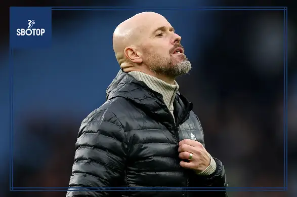 SBOTOP: Ten Hag Seeks Relief After Hard-Fought Draw at Villa Amid Job Pressure