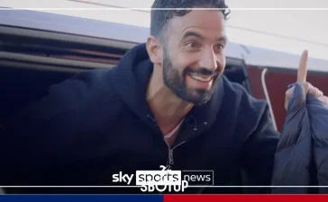 SBOTOP Ruben Amorim: First Glimpses of the New Manchester United Coach Arriving at Carrington to Start Tenure